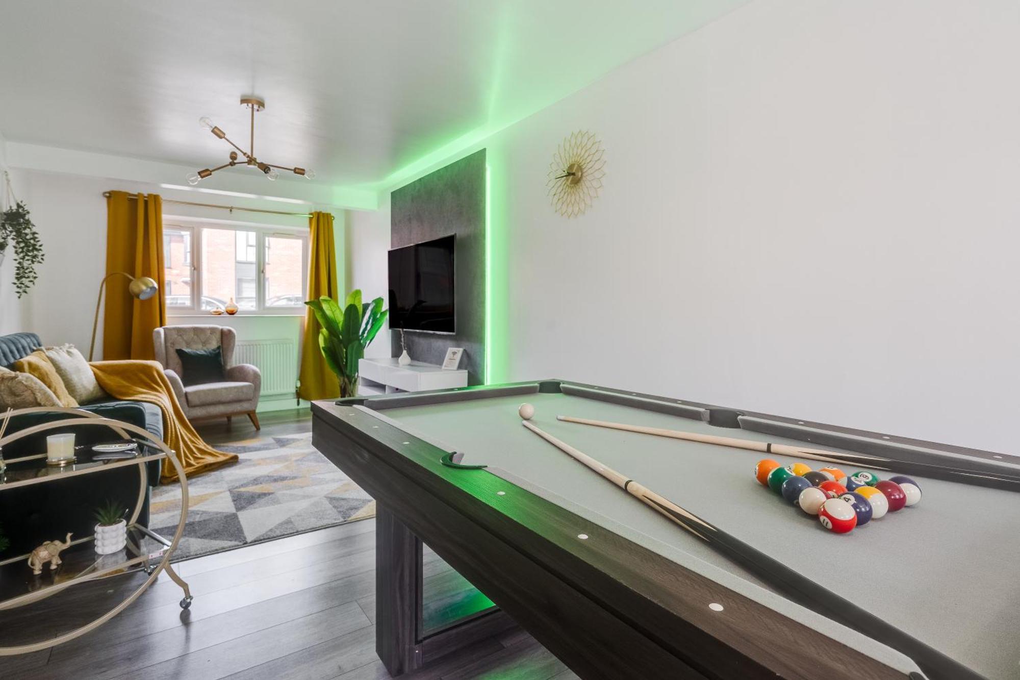 Holiday home Spacious 5br - Coop Live & Etihad - Pool Table Manchester
